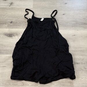 Zenana Outfitters Black Casual Romper